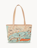 Northeastern Harbors Embroidered Tote